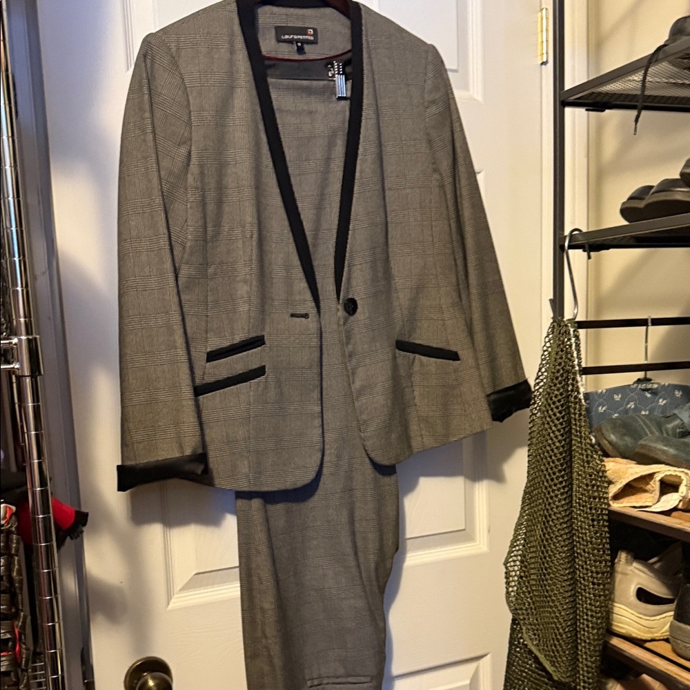 Lauren Ralph Lauren Two-Tone Gray Blazer